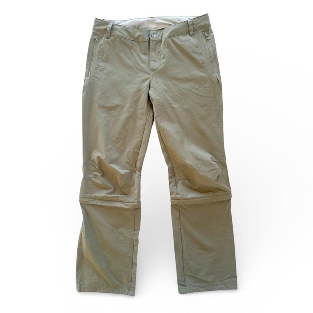 REI Tan Convertible Hiking Pants 2-in-1 Size 10 EUC